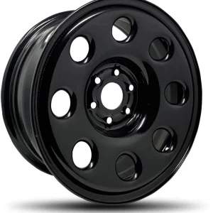 DTD – Steel – Black – 17″x7.5″ 30mm – All weather Wheels – 762001